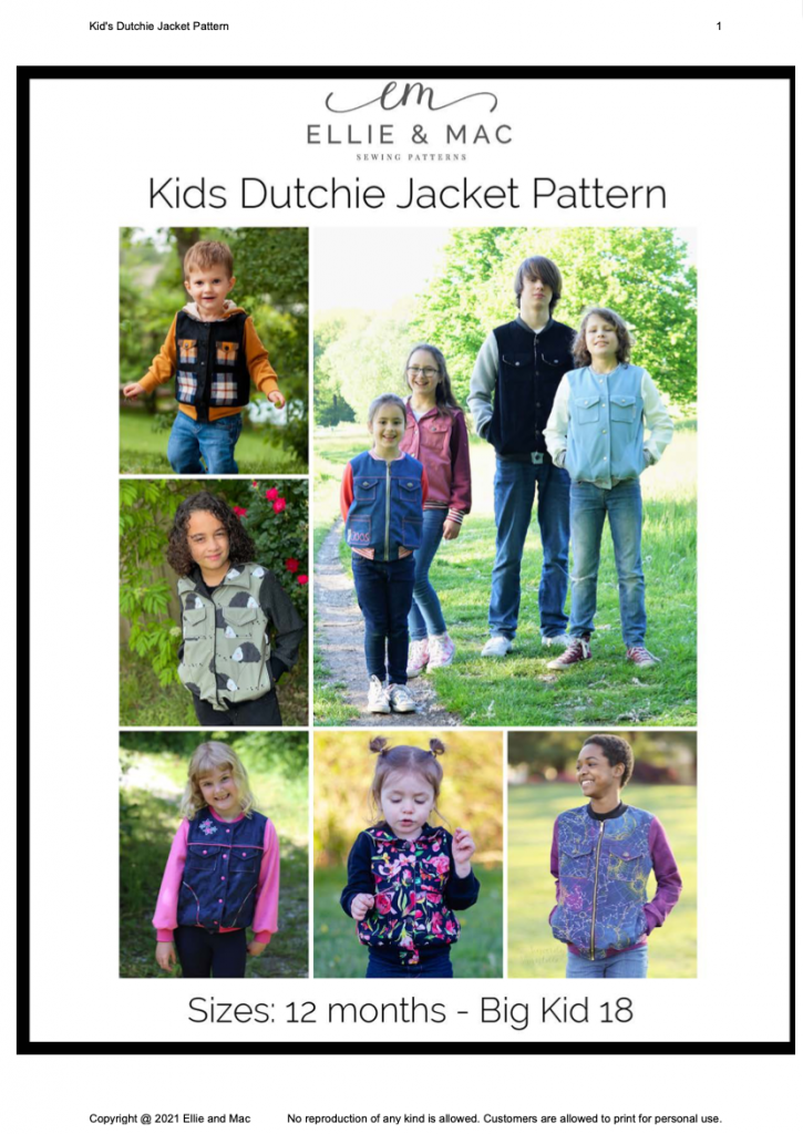 Updated Pattern Review of the Dutchie Jacket - Sew and Tell Australia